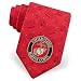 USMC Crest with Lg Tanks Tie by Wild Ties - Red Silk