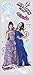 RoomMates RMK2853TB Descendants Mal & Evie Peel & Stick Wall Graphic, 6 Count