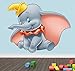 DUMBO THE ELEPHANT Disney Decal WALL STICKER Home Decor Art Kids C212, Large