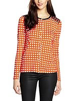 Giorgio Grati Chaqueta Punto Carioca (Naranja / Blanco)