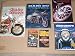 Set of 6 HARLEY-DAVIDSON Books and Videos:(4) Oversized Hardcover Harley-Davidson Motorcycle Books: HARLEY DAVIDSON History. HARLEY The Ultimate Machine, CUSTOM CHROME 2001 and 1999, (2) Videos - 1997 HARLEYS OF STURGIS and 1990 HOG HEAVEN.