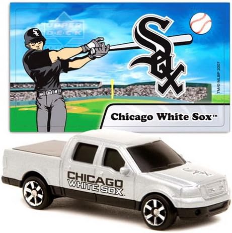 CHICAGO WHITE SOX MLB UpperDeck 1/87 Scale Ford F-150 Diecast Truck with Team Player Sticker