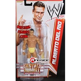  ALBERTO DEL RIO - WWE SERIES 14 ROYAL RUMBLE HERITAGE WWE TOY WRESTLING ACTION FIGURE