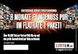 LOVEFiLM - 6 Monate Flatrate 1 Paket (für LOVEFiLM-Neukunden)