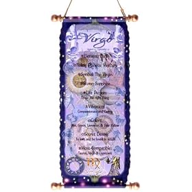 Virgo Zodiac Tapestry August 23 - September 22 Horoscope, Astrology Unique Gifts