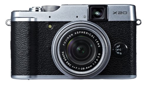 Fujifilm X20 12 MP Digital Camera with 2.8-Inch LCD (Silver)