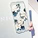iPhone 6/6S Case,Blingy's® High Quality Floral Pattern Transparent Clear Flexible Soft Slim Rubber TPU Case for iPhone 6/6S-Retail Packaging (White Camelia)