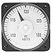 Analog Panel Meter, Switchboard, AC Current, 0A to 150A, 103 Series