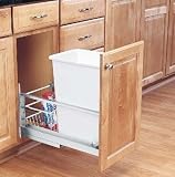 Single 35 Quart Pull-Out Waste Container