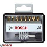 Bosch Zubeh&ouml;r 2607002575 8+1tlg. Robust Line Schrauberbit-Set S2 Max Grip 25 mm, 8+1tlg.