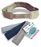 Flying Fisherman Native Angler Collection Removable Terry Cloth Sweatband Khaki HSB01