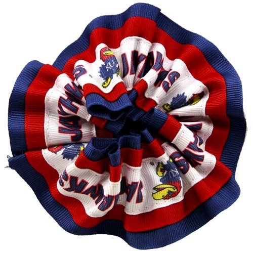 Kansas Jayhawks Hair Scrunchie