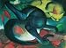 Franz Marc (Two Cats) Art Poster Print - 11" X 17"