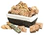 Geoff & Drew's Holiday Gift Basket of 18 Mixed Cookies, 8 Brownies, 1/2 lb of Buttercrunch and 2 Mint Pretzel Rods