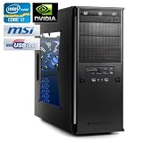 CSL Speed 4708 - Core i7-3770 4x 3400 MHz, 8 GB RAM, 1000 GB HDD, GeForce GT 630 4GB, DVD-RW, CardReader, Gigabit LAN, USB 3.0von "CSL-Computer"