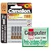Camelion - 4 piles rechargeables ( accus ) AAA / LR3 NiMH 1100mAh