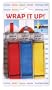 Kwik Tek WR-123 Wrap It Up 3 Per Blister Pack (Red, White, Black)