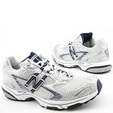 New Balance Men's 1061 ( sz. 09.5, White/Grey/Blue )