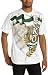 Ecko Young Men's Coat Of Arms Crewneck T-Shirt,Bleach White,Medium