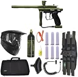 Kingman Spyder Sonix Paintball Gun Marker SNIPER Set - Olive