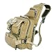 MILITARY INSPIRED BACKPACK HIKING CAMPING SLING BAG DAYPACK KHAKI GREEN