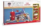 FDNY Fire Station with 5 Vehicles Playset