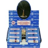 Shrinivas Sugandhalaya - 12 Boites Cones Encens - Nag Champa - 144 Cones
