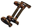 EK Ekcessories 19022P-W56-AM 1 3/4 Flame Roll Bar Grab Handle
