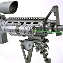 Rifle Pistol Green Laser Sight with Tactical Ring Mount