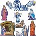 Nativity Cutout Value Pack, 12ct