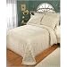 Kingston CHENILLE Bedspread TWIN - WHITE