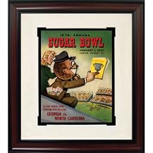 Georgia vs. North Carolina 1947 Sugar Bowl Framed Art