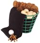 Geoff & Drew's Golfer's Delight - 16 Cookies, Golf Balls, Tee's, & Golf Towel