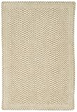 8' x 11' Made-to-Order Capel 0460RS08001100600 Parchment Color Hand Braided American 