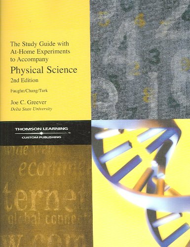 Textbook - Physical Science: Study Guide With At-home Experiments to Accompany