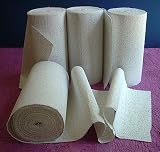 Rigid Wrap Plaster Gauze- Bulk Box of Four 11-3/4 Inch Wide by 16 Yard Rolls