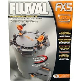 Hagen Fluval Canister Filter FX5 with Foam Media Item #10218