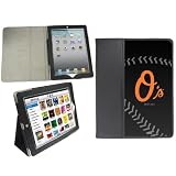 Baltimore Orioles - stitch design on new iPad & iPad 2 Case by Fosmon