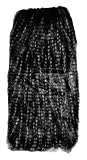 Fuzzy Black Fluffed Boot Covers Leg Warmers