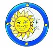 Sun/Moon Suncatcher