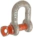 CM M751G Screw Pin Midland Super Strong Chain Shackle, Carbon Steel, 5/8