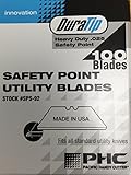 UPC 073441000199 product image for Pacific Handy Cutter Safety Point Utility Blades #SPS-92 | upcitemdb.com