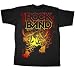 Rock Band Tiger Mens Black T-shirt