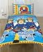 Character World Fireman Sam Water lit pour une housse de couette et taie