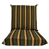 Algoma 8020-136 Cushions for Hanging Chairs, Tropical Palm Black Forest Stripe