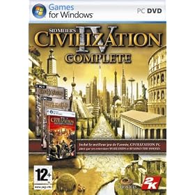 Coffret Civilization 4 (Civ 4 + Extension Beyond the Sword + Extension Warlords)