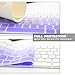 Allinside Ombre Light Purple Cover for Apple Magic Keyboard (MLA22LL/A) with US Layout