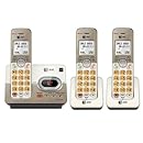 AT&amp;T EL52313 DECT 6.0 Phone Answering System with Caller ID/Call Waiting, 3 Cordless Handsets, Silver