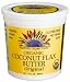 Prosperity Organic Foods Organic Coconut Flax Butter, Original, 12-Ounce Tub (Pack of 3)