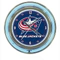 Neon Clock - NHL Columbus Blue Jackets Logo, Model# NHL1400-CBJ